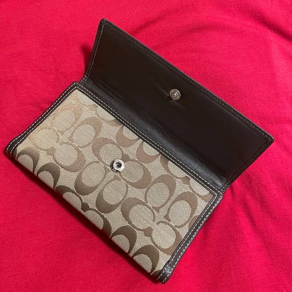 Coach pattern wallet - Picture 3 of 7